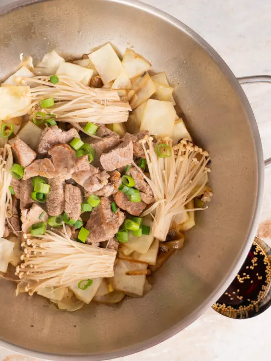 steamed pork