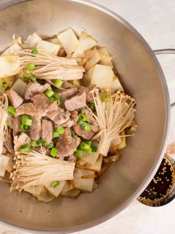 steamed pork
