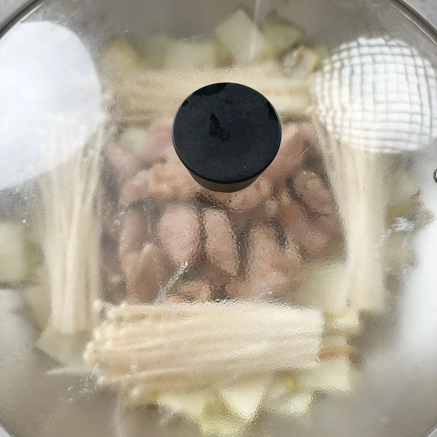 Steamed Pork with Cabbage - Weight Loss Korean Hot Pot steamed pork
