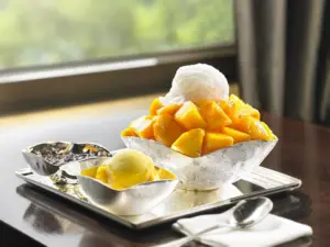 korean bingsu menu