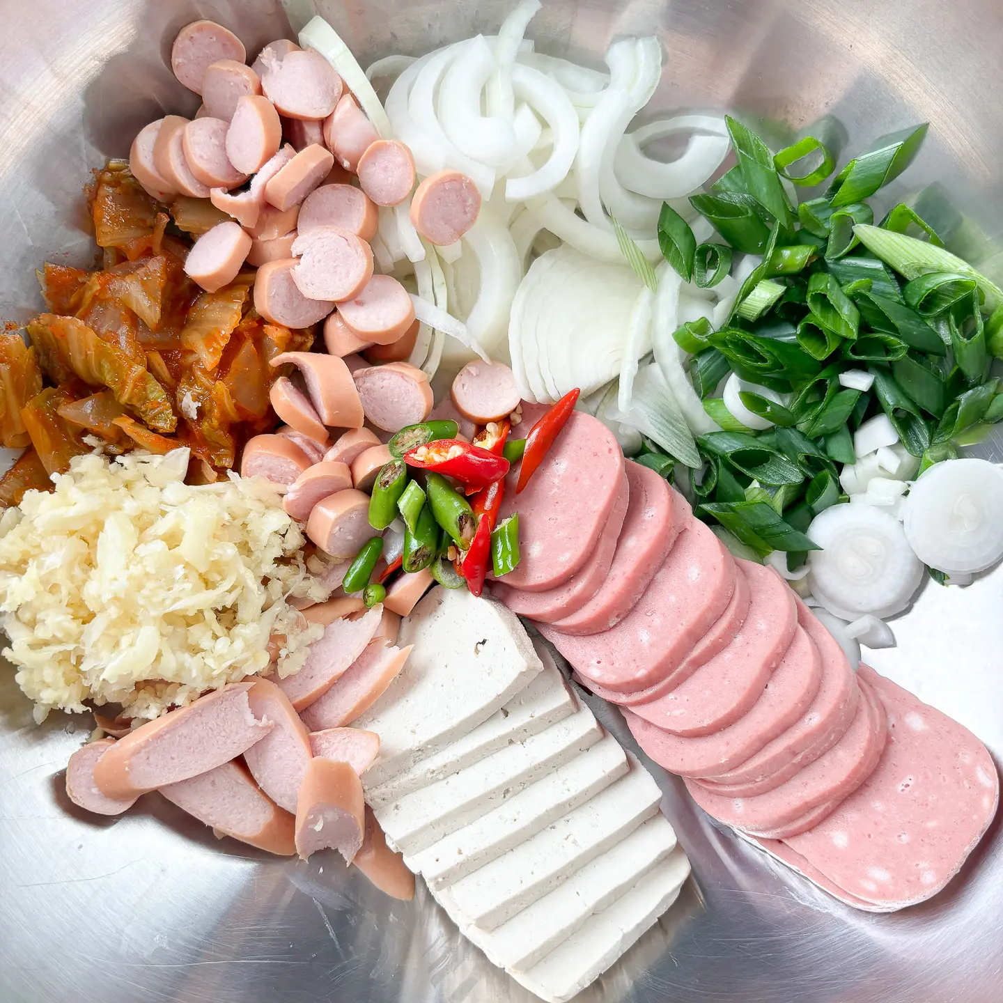 Authentic Budae Jjigae, Korean Army Stew at home budae jjigae