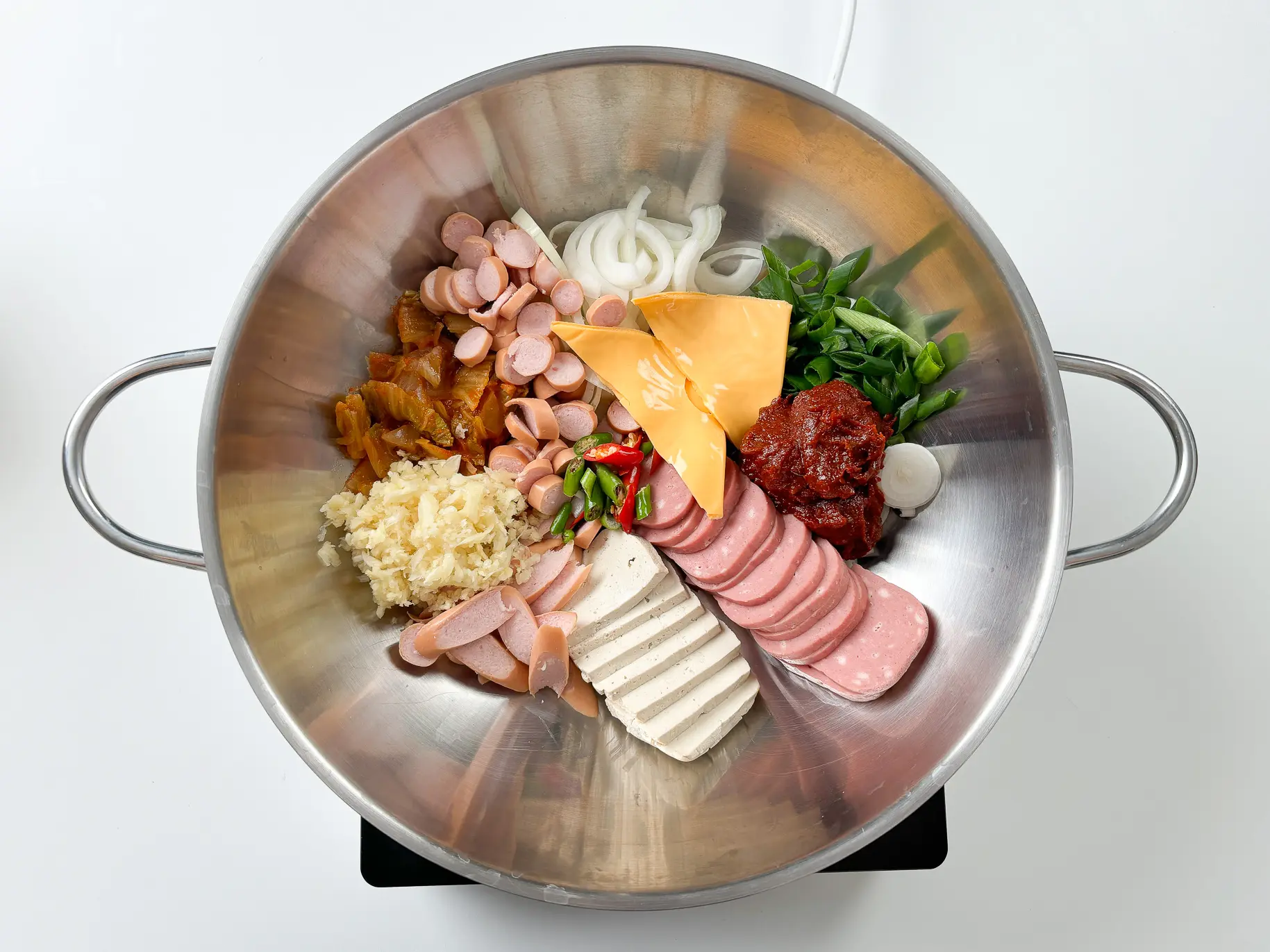 Authentic Budae Jjigae, Korean Army Stew at home budae jjigae
