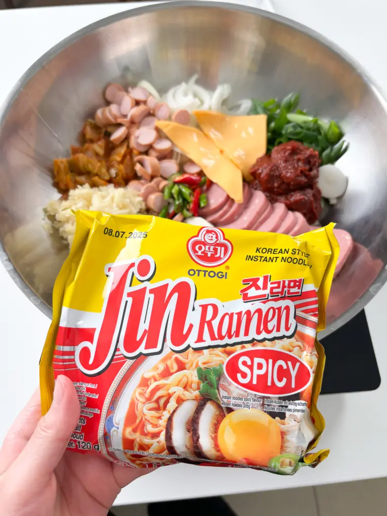 Authentic Budae Jjigae, Korean Army Stew at home budae jjigae