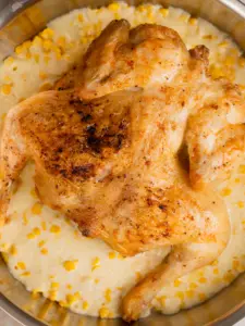 corn cheese chicken