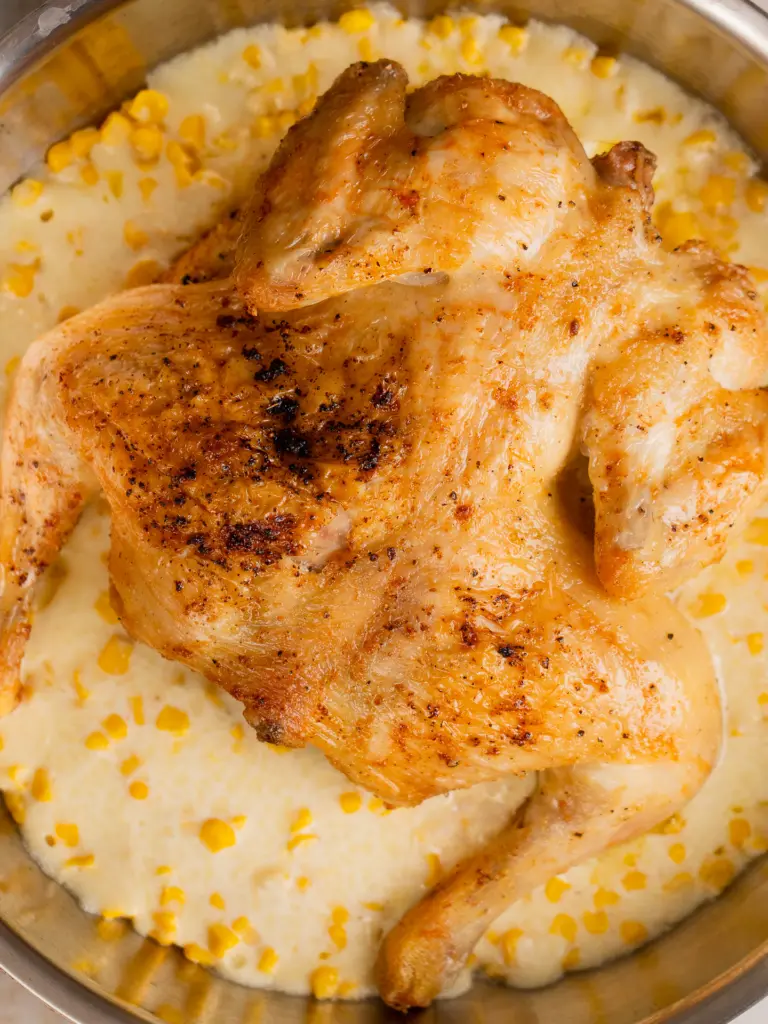 corn cheese chicken