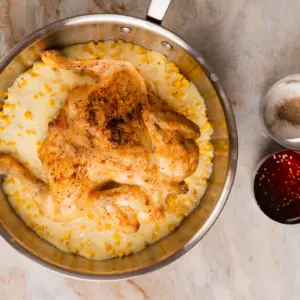 corn cheese chicken