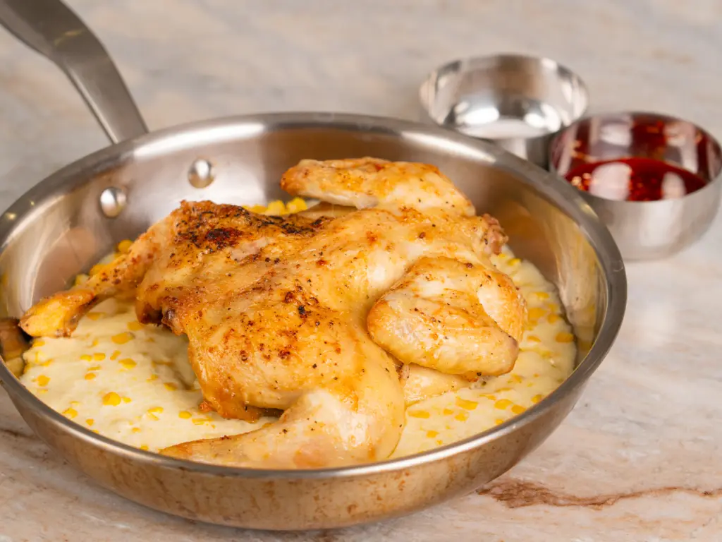corn cheese chicken