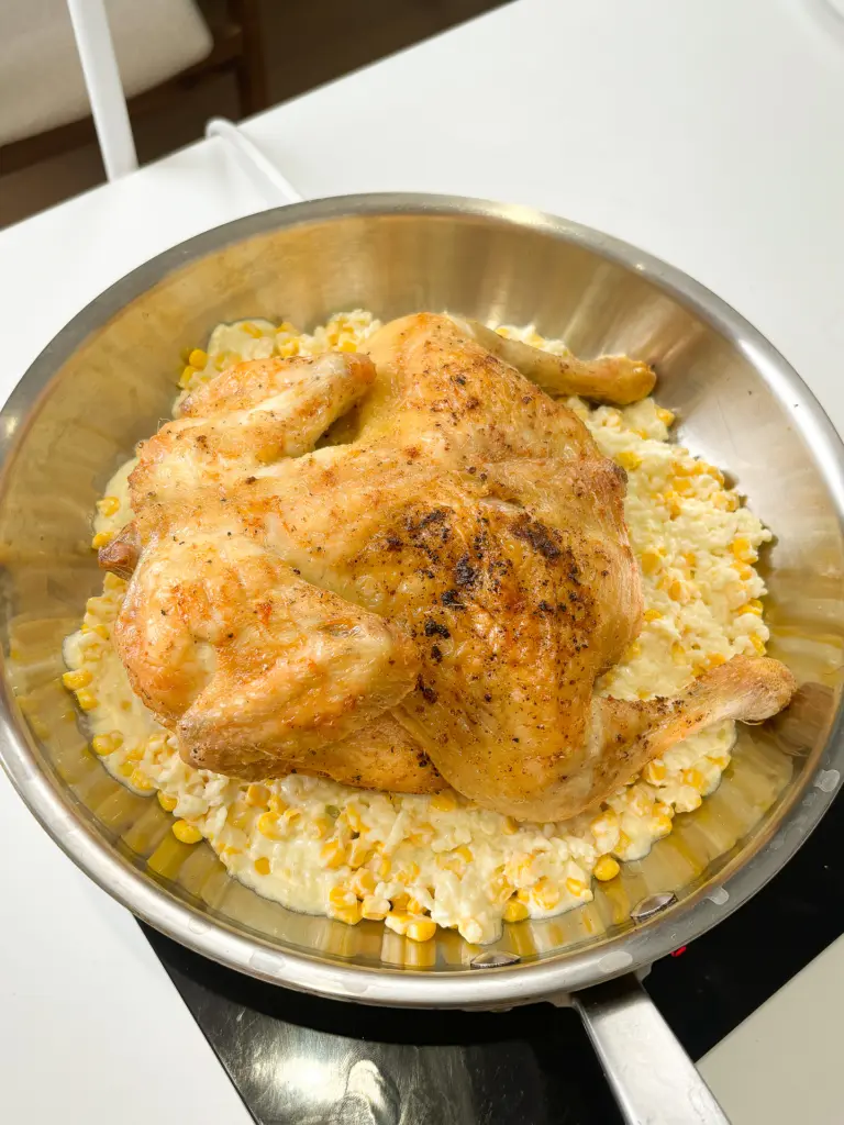 corn cheese chicken