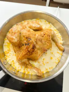 corn cheese chicken