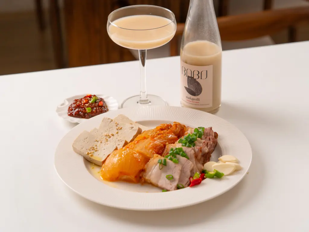 Samhap: Bossam Dubu Kimchi Trio samhap