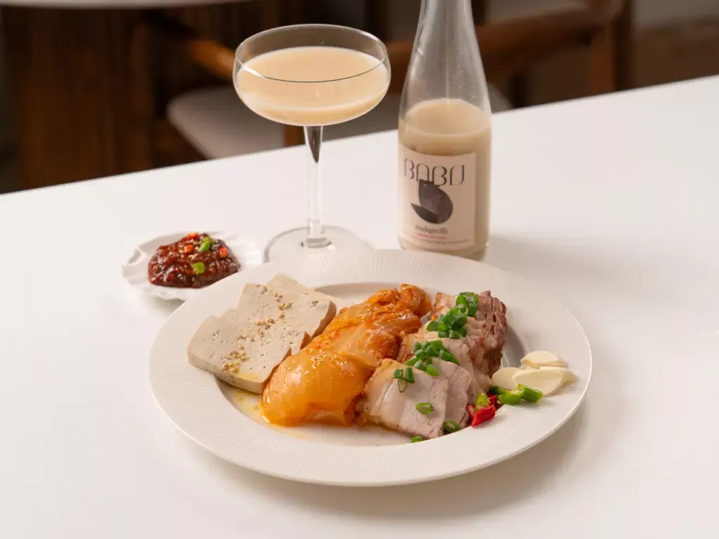 Samhap: Bossam Dubu Kimchi Trio samhap