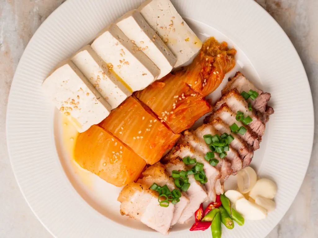 Samhap: Bossam Dubu Kimchi Trio samhap