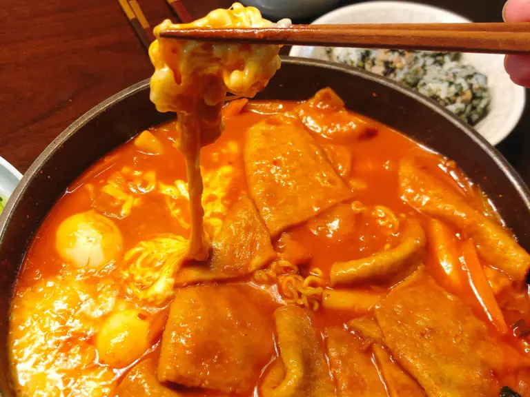 tteokbokki menu