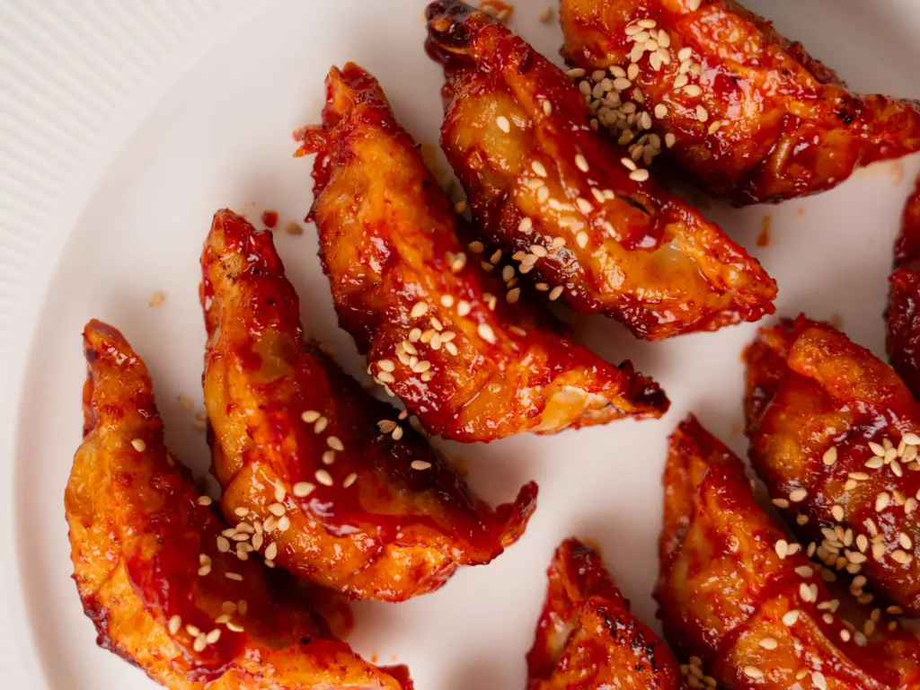 Yangnyeom Mandu - Sweet and Spicy Korean Gyoza yangnyeom mandu