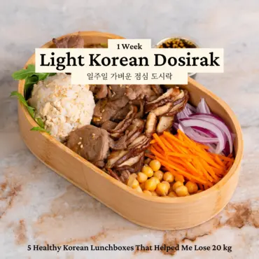 Light Korean Dosirak Box