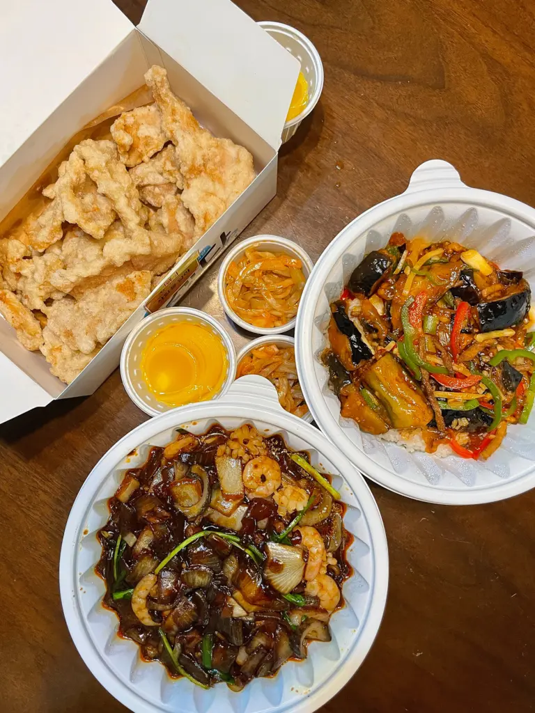Korean Chinese food