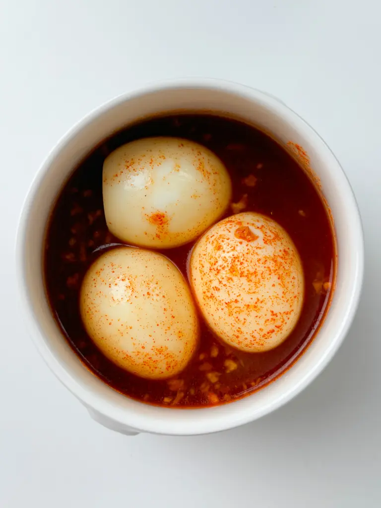 egg bokki, tteokbokki