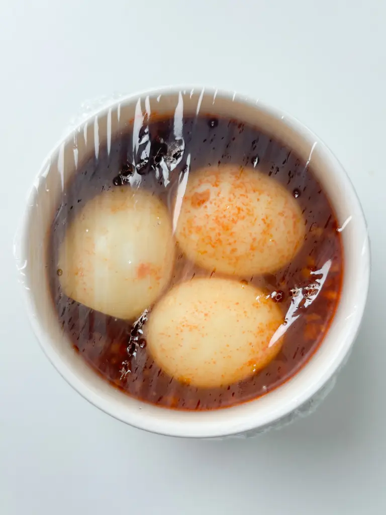 egg bokki, tteokbokki