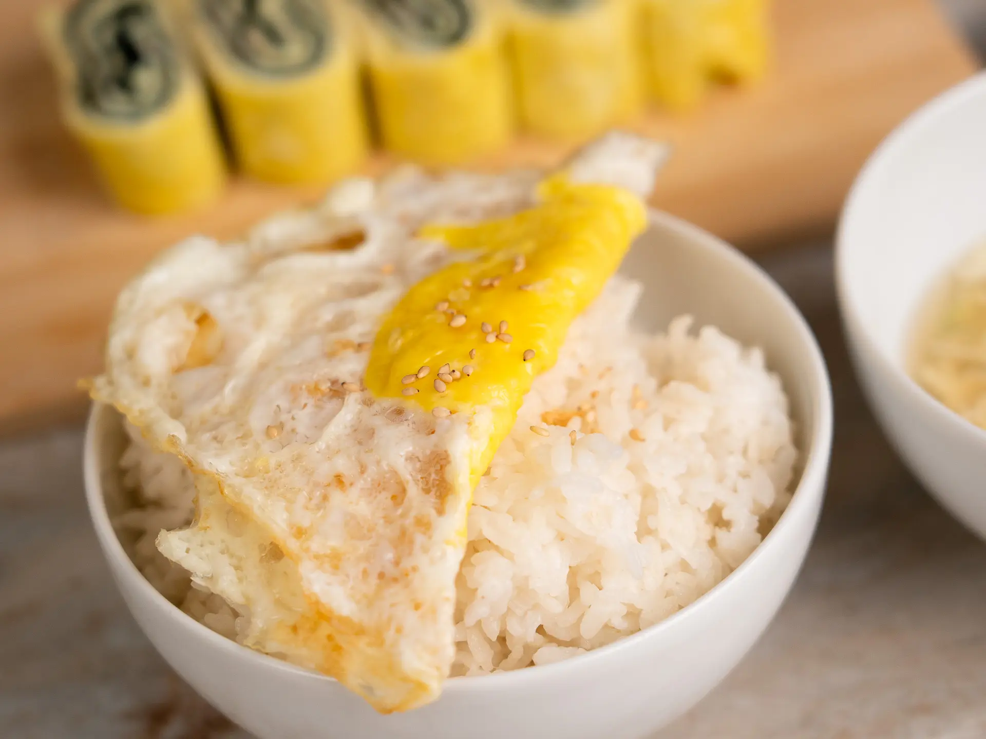 Easy Korean Egg Rice: 3 Minute Ganjang Gyeran Bap gyeran bapsang, gyeran bap, egg rice