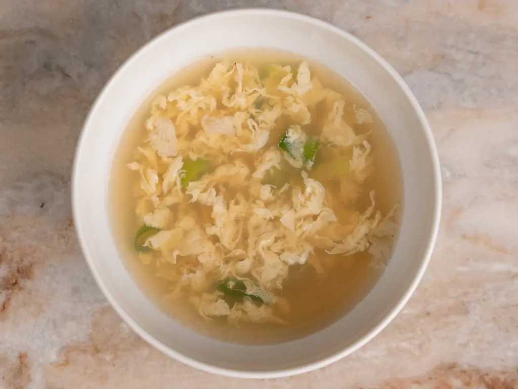 gyeran bapsang, gyeran guk, egg drop soup