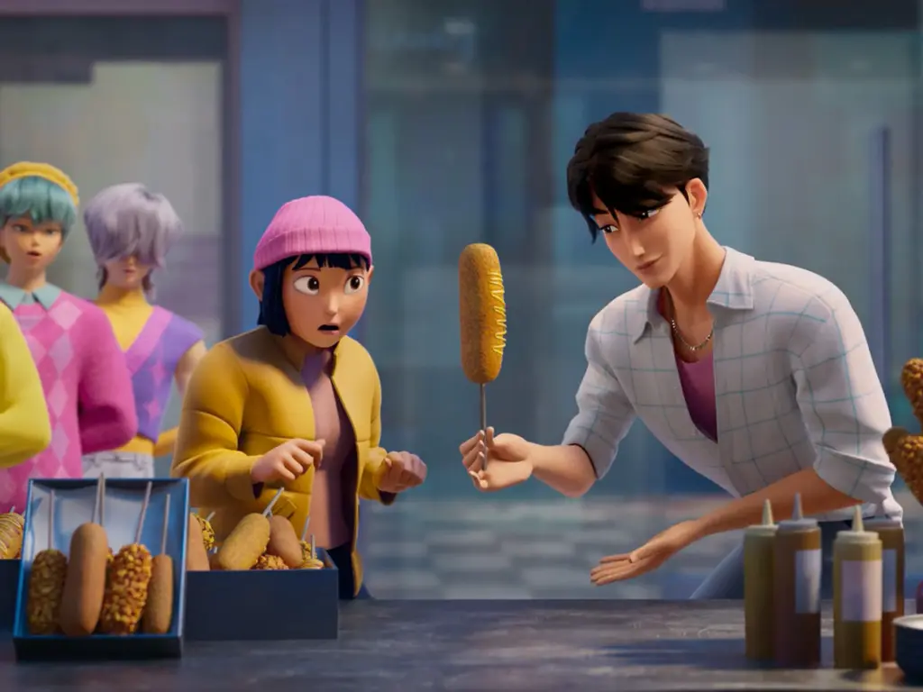 Korean Food in KPop Demon Hunters kpop demon hunters