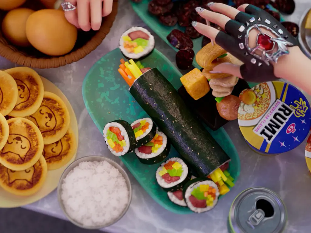 Korean Food in KPop Demon Hunters Korean Food in KPop Demon Hunters