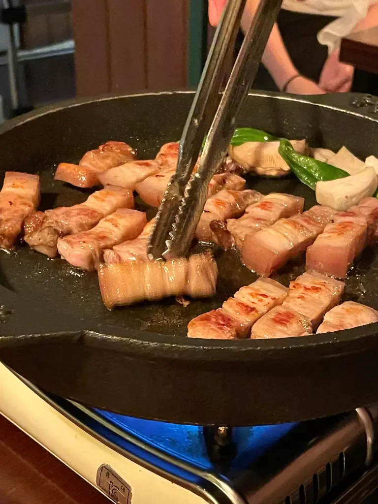 Korean BBQ restaurant