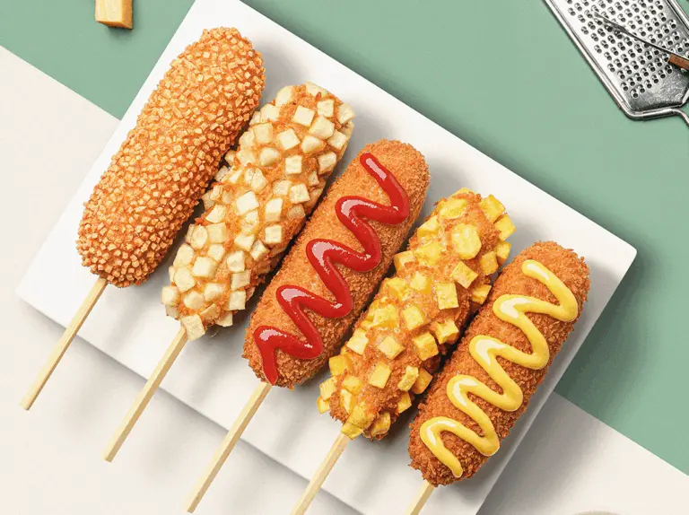 korean corn dog, myeongrang hot dog