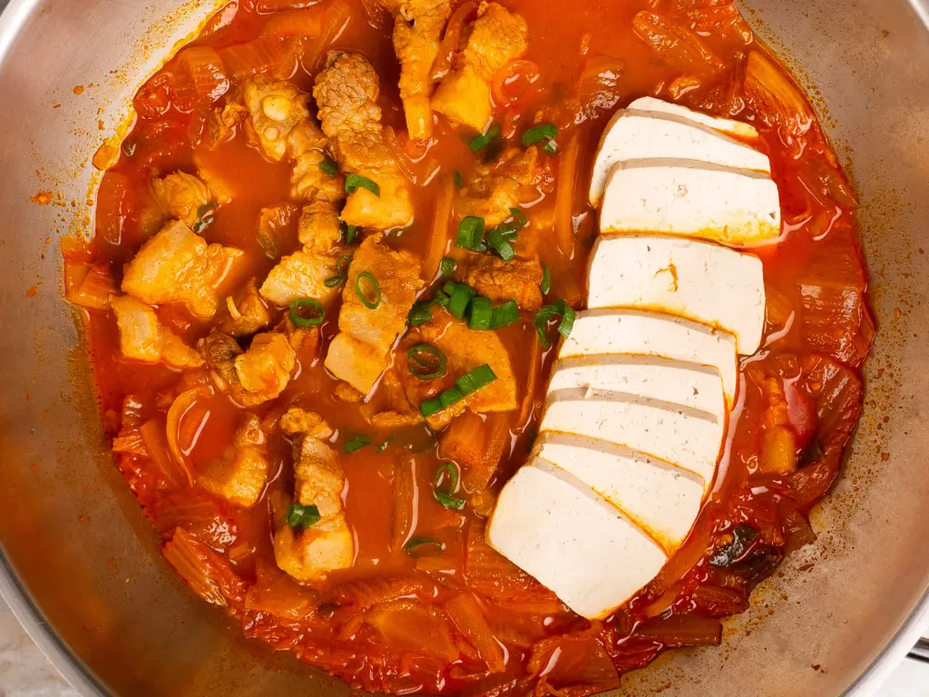 Top 10 Kimchi Jjigae Menus pork kimchi jjigae with aged kimchi