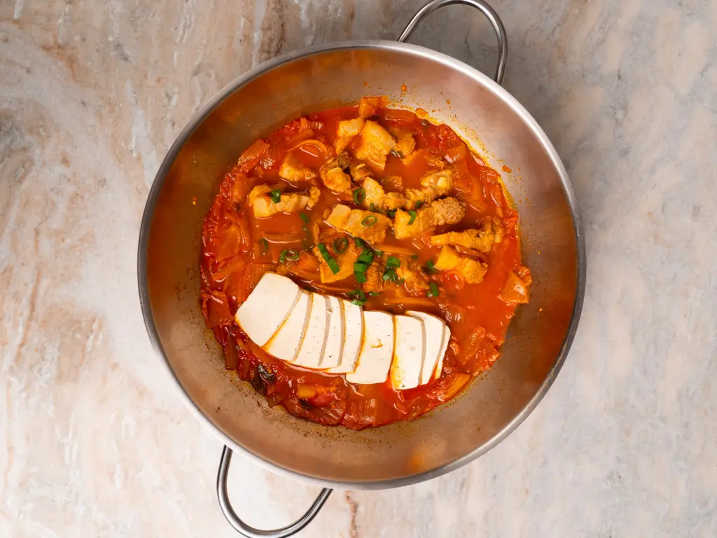 Easy Pork Kimchi Jjigae Recipe with Aged Kimchi pork kimchi jjigae with aged kimchi