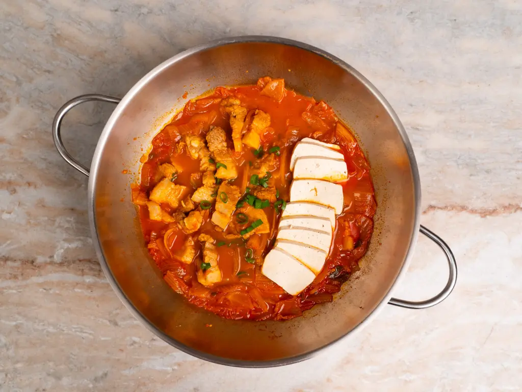 Easy Pork Kimchi Jjigae Recipe with Aged Kimchi pork kimchi jjigae with aged kimchi