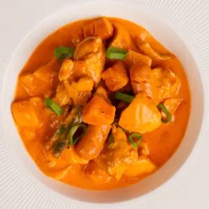 Korean Rose Jjimdak: Creamy Gochujang Braised Chicken rose jjimdak