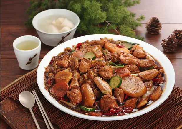 Korean Rose Jjimdak: Creamy Gochujang Braised Chicken Korean Rose Jjimdak: Creamy Gochujang Braised Chicken