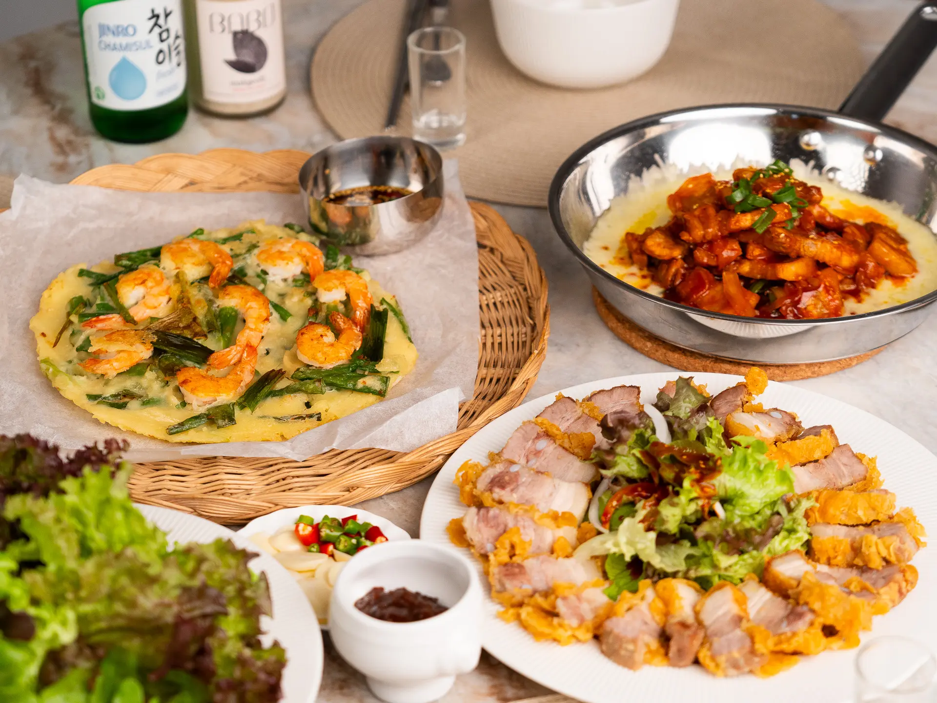 soju anju