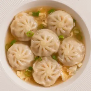 Easy Egg Mandu Soup: Korean Dumplings Soup with Egg (Mandu Guk) egg mandu soup