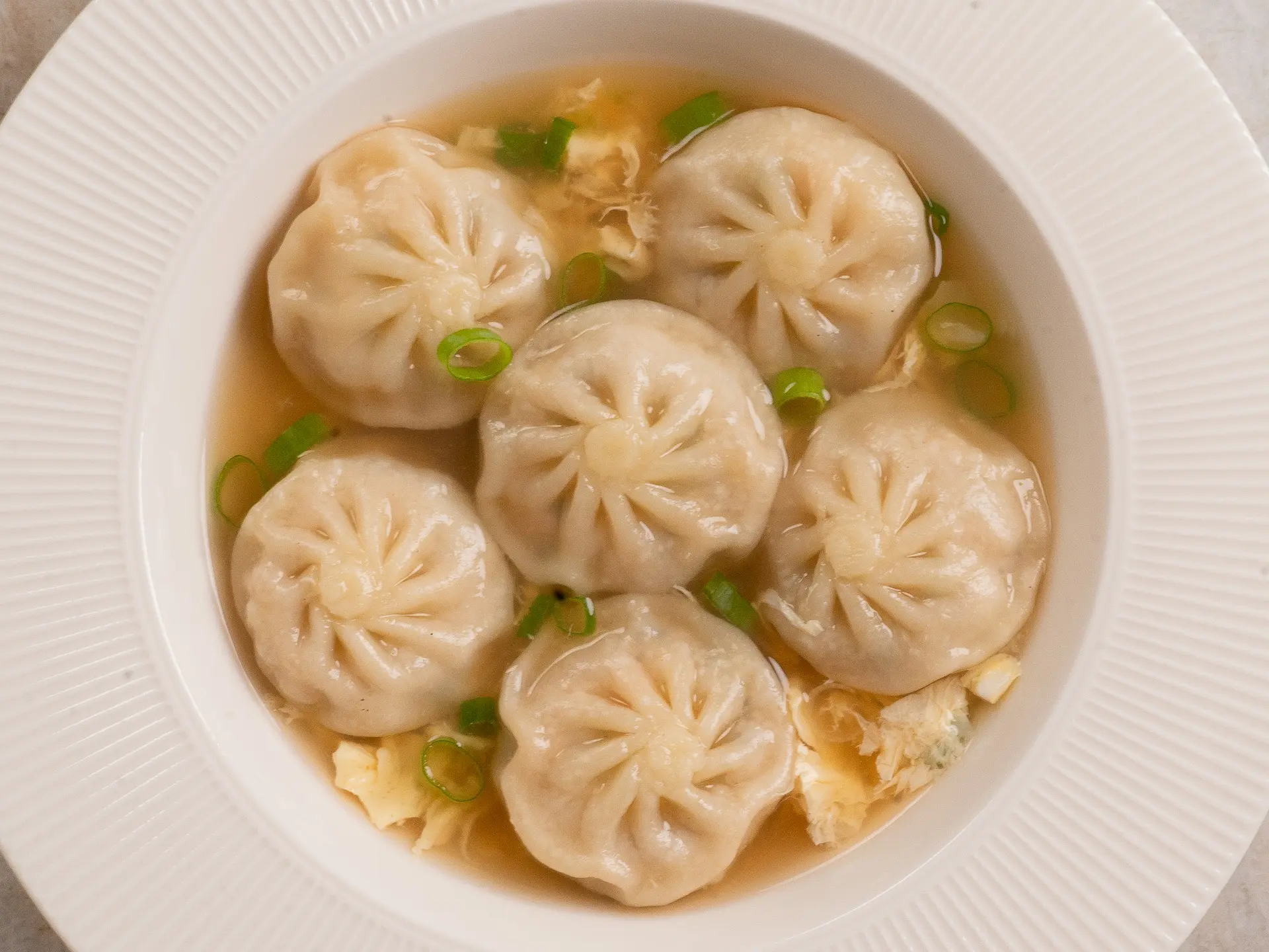 Easy Egg Mandu Soup: Korean Dumplings Soup with Egg (Mandu Guk) egg mandu soup