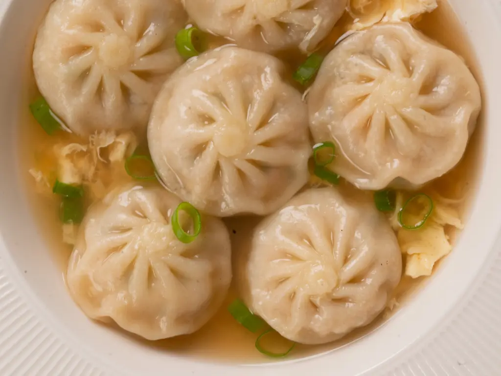 Easy Egg Mandu Soup: Korean Dumplings Soup with Egg (Mandu Guk) egg mandu soup