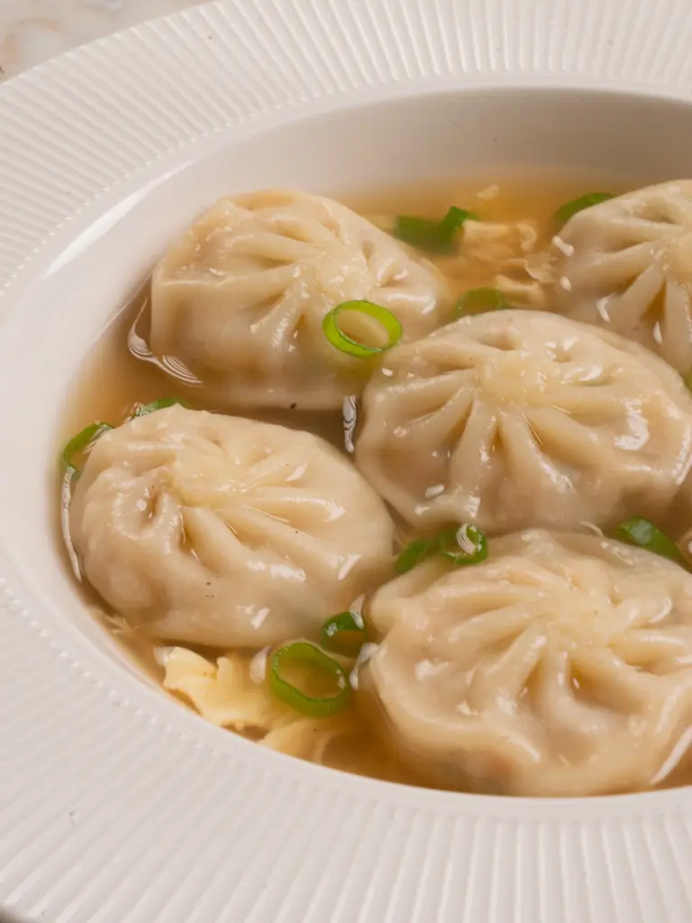 Easy Egg Mandu Soup: Korean Dumplings Soup with Egg (Mandu Guk) egg mandu soup