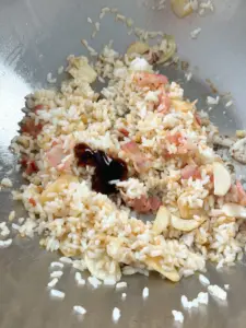 garlic butter Korean fried rice recipe