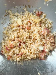 garlic butter Korean fried rice recipe