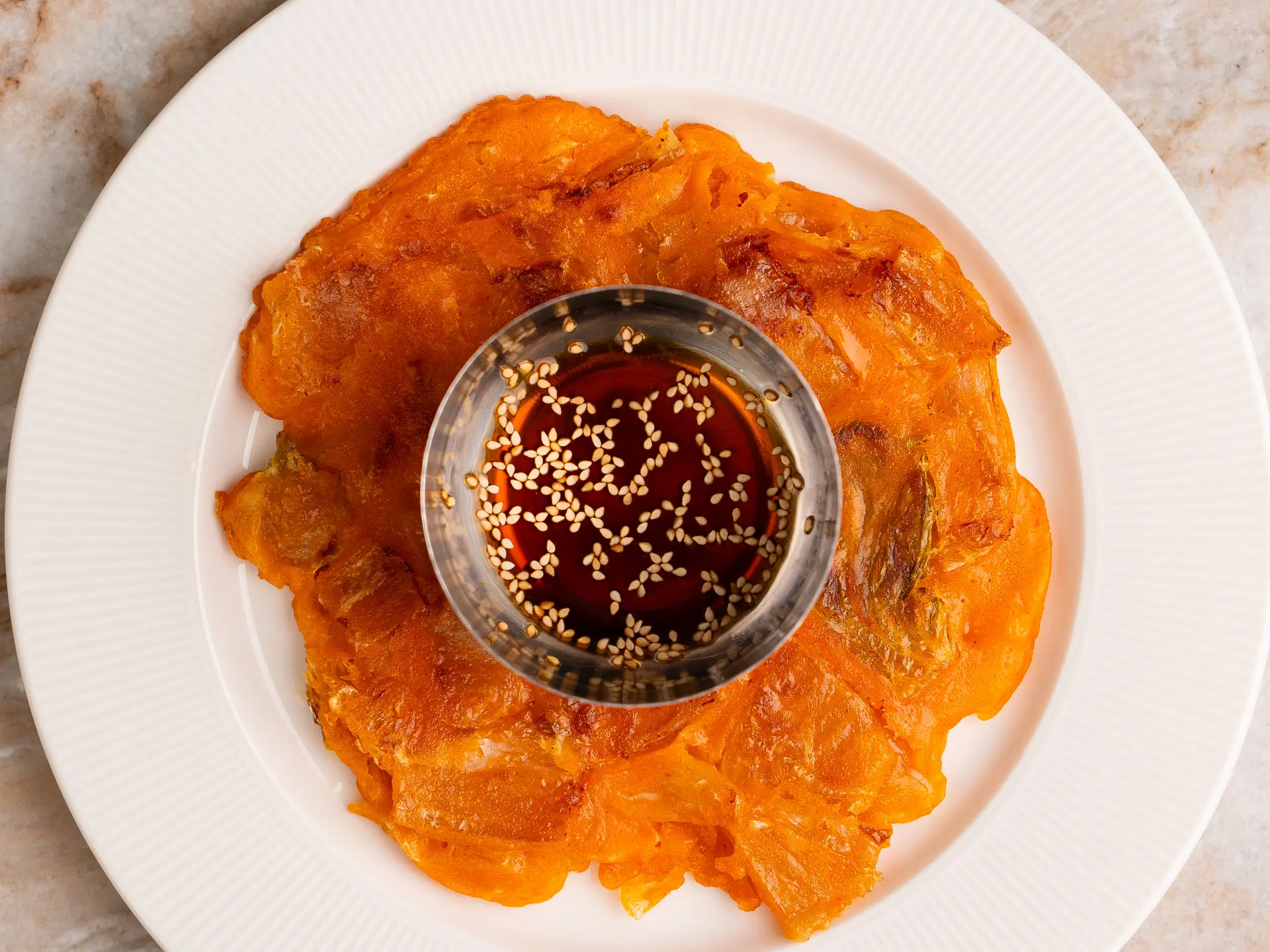 Extra Crispy Kimchi Pancake: Easy Korean Pancake Korean kimchi pancake