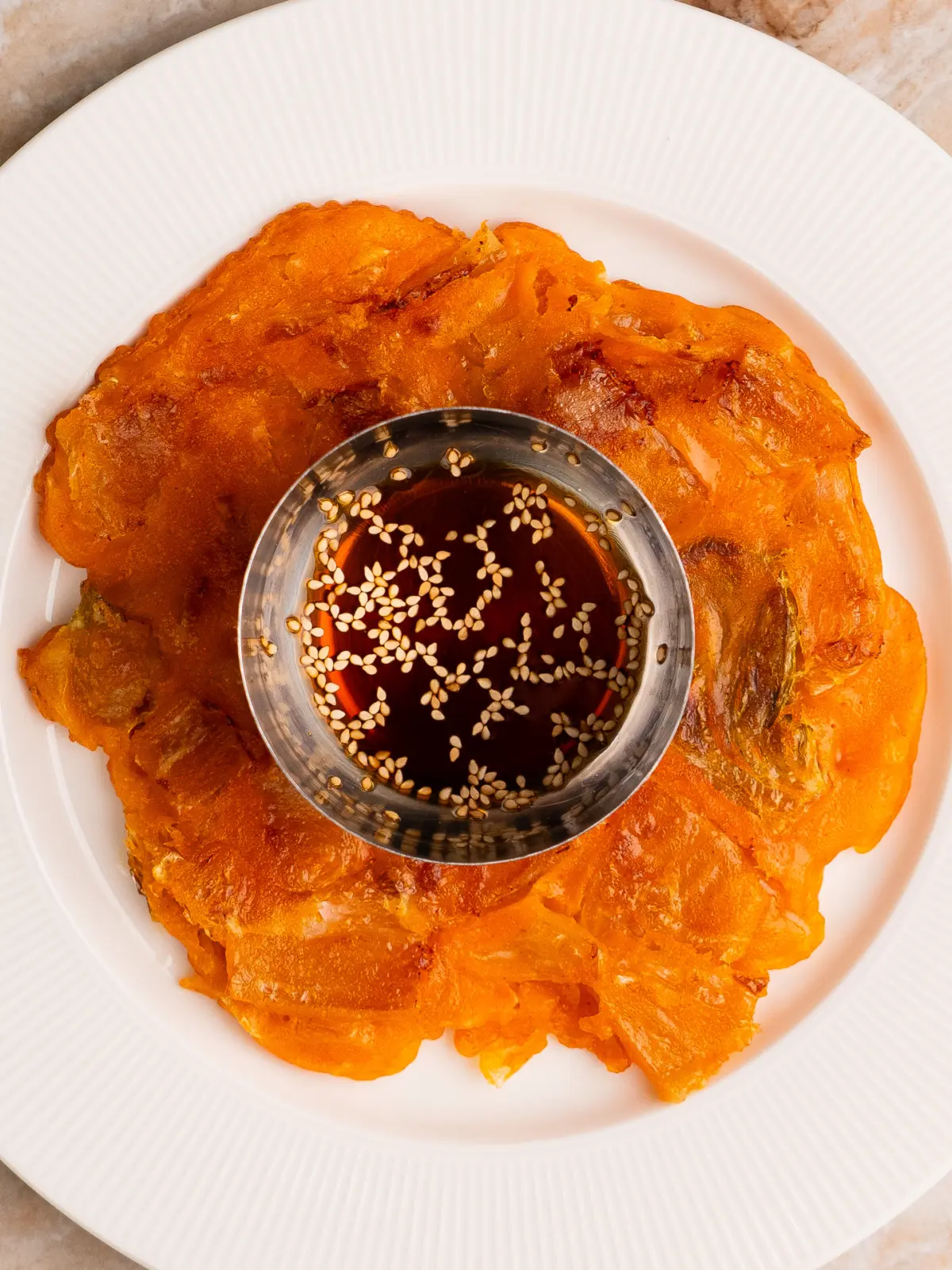 Korean kimchi pancake