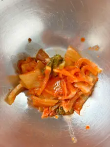 Korean kimchi pancake