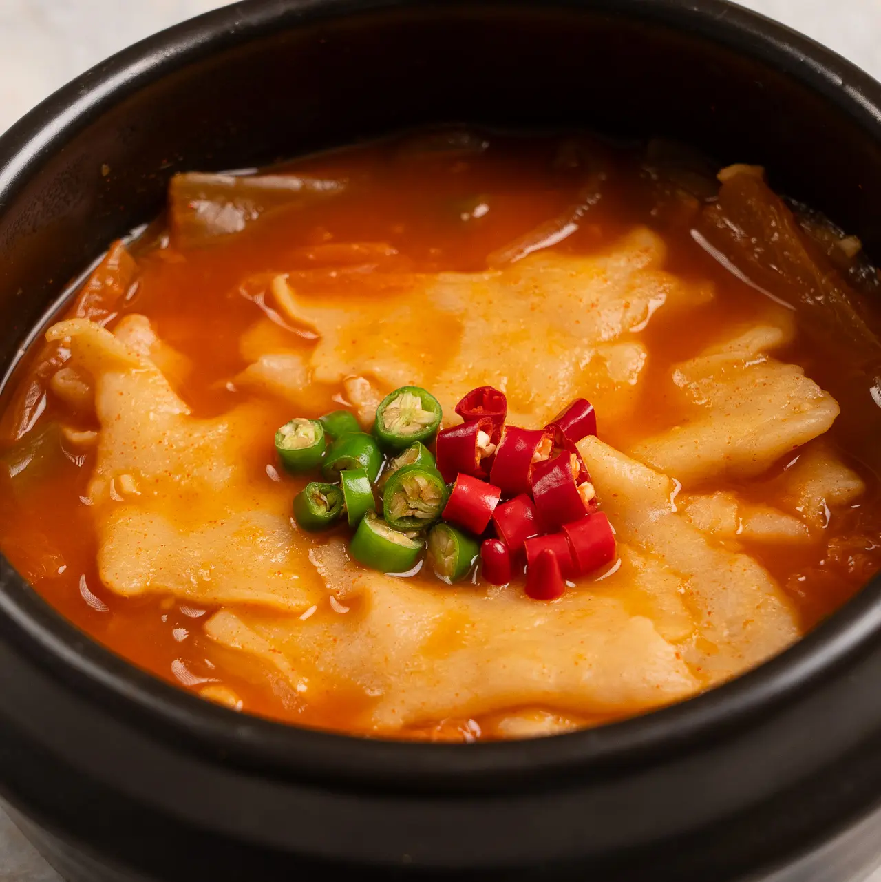 Easy Kimchi Sujebi by My Korean Mom: My Soul Food kimchi sujebi