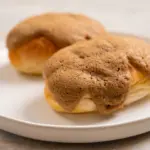 Coffee Bun with sweet coffee cream from Korean bakery