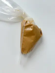 Coffee Bun with sweet coffee cream from Korean bakery