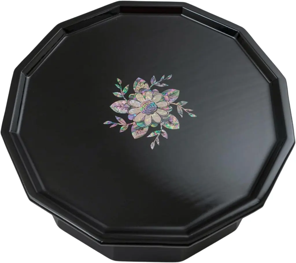 Korean vintage traditional wooden soban dining table