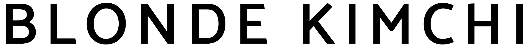 logo blonde kimchi