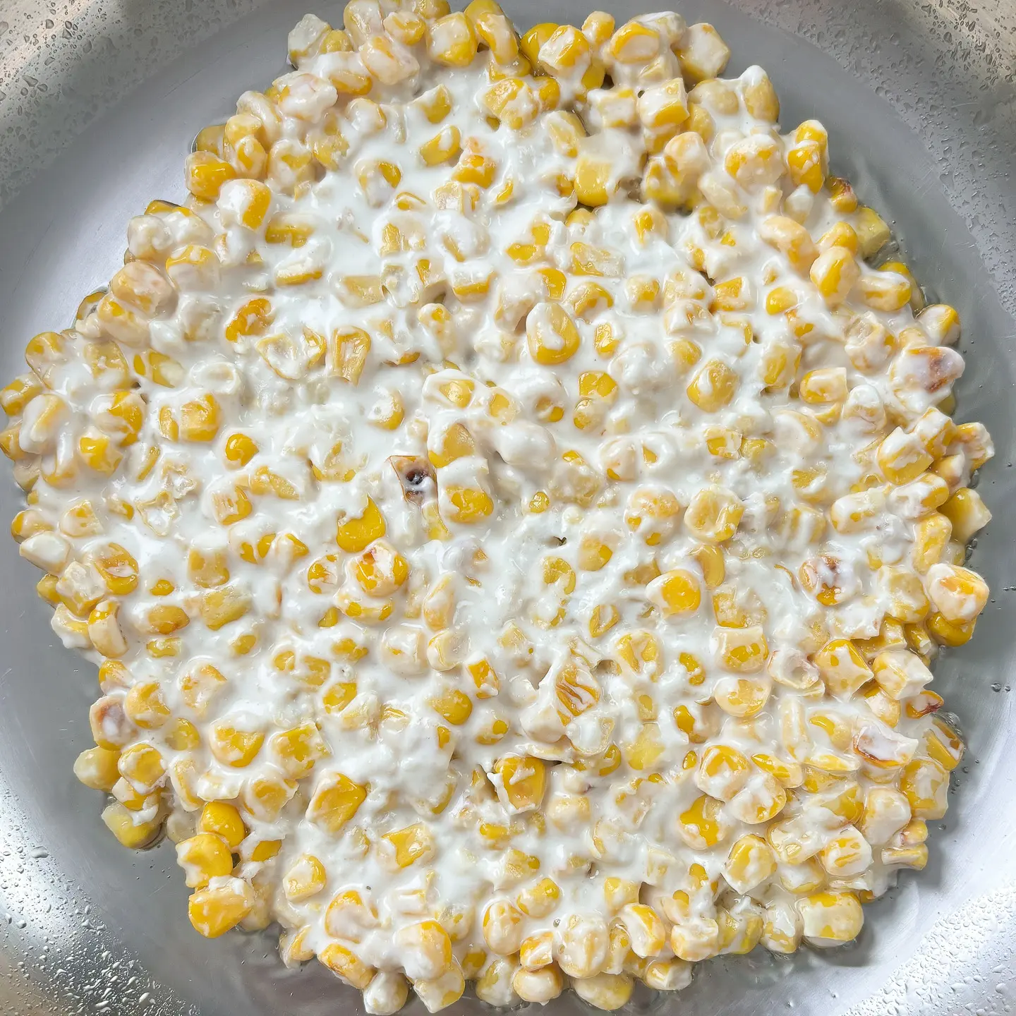 Crispy Korean Corn Pancake - Easy Corn Fritters Corn pancake with sweet corn, like Korean corn fritters.