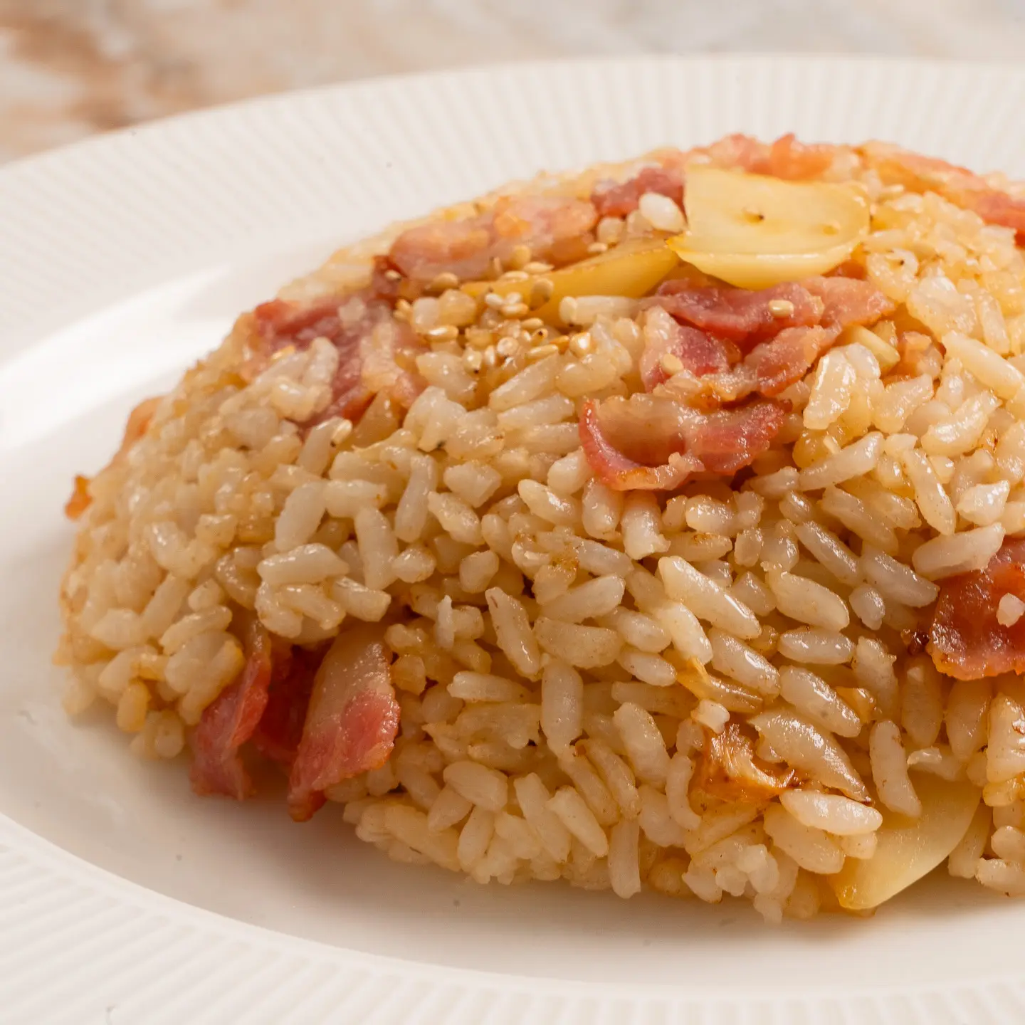 garlic butter Korean fried rice recipe